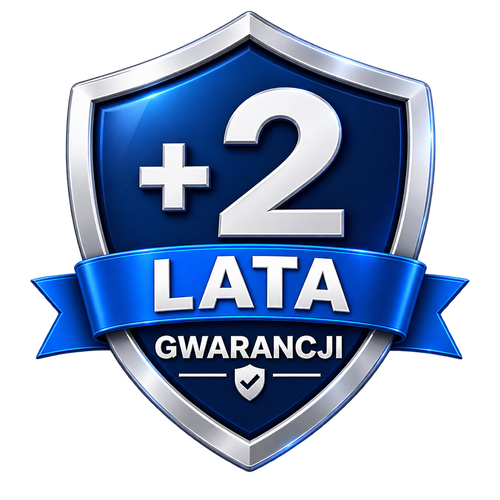 Przedłużona gwarancja o 2 lata