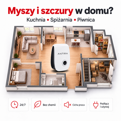Antira HomeGuard na myszy i szczury